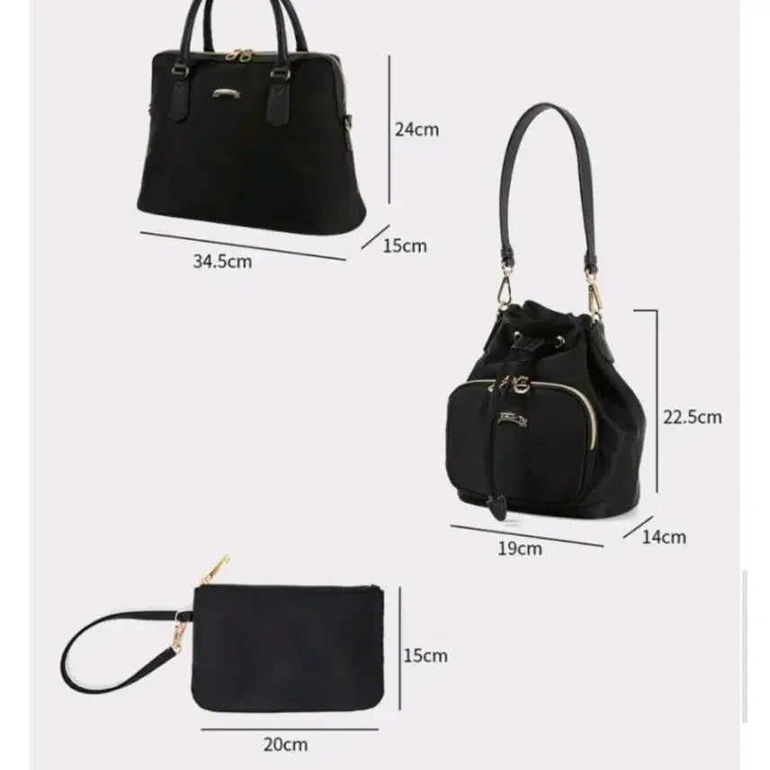 [BUNJANG] Everlast 3-Piece Handbag Set / 에버라스트3종 세트 가방