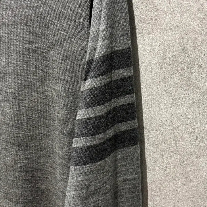 [BUNJANG] Thom Browne Merino Wool Knit Sweater / [정품/3] 톰브라운 사선완장 메리노 울 니트