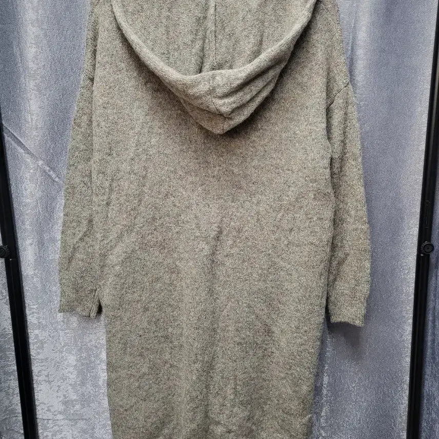 [BUNJANG] Uniqlo 100% Wool Long Hooded Cardigan / [울100%] 유니클로 롱 후드 가디건