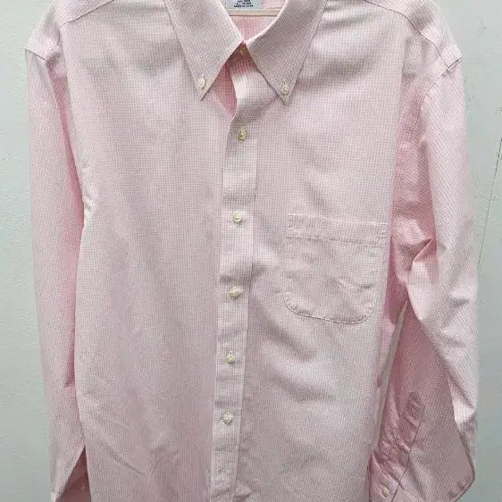 [BUNJANG] Brooks Brothers Pink Check Shirt / 브룩스 브라더스 핑크 체크 셔츠