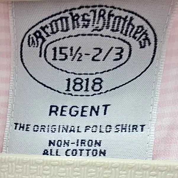[BUNJANG] Brooks Brothers Pink Check Shirt / 브룩스 브라더스 핑크 체크 셔츠