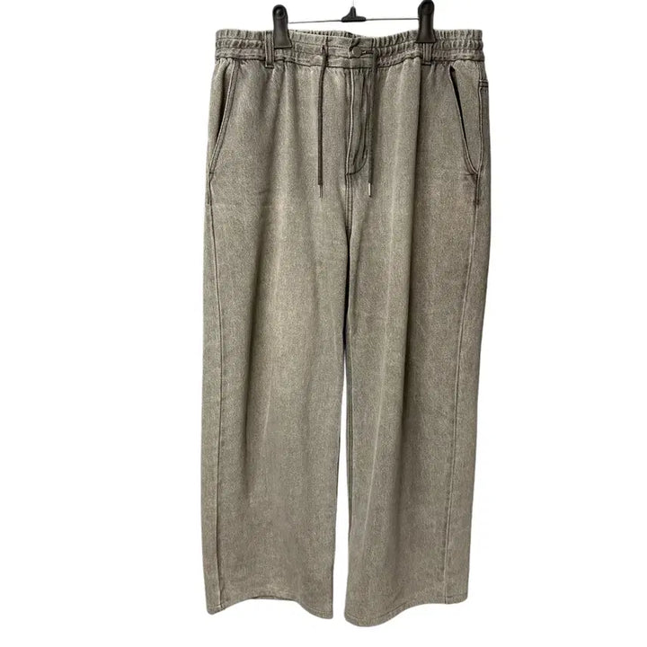 [BUNJANG] 8Seconds Gray Banding Denim Pants / XL 에잇세컨즈 그레이 밴딩 데님 팬츠