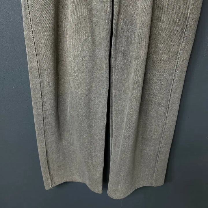 [BUNJANG] 8Seconds Gray Banding Denim Pants / XL 에잇세컨즈 그레이 밴딩 데님 팬츠