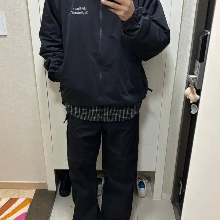 [BUNJANG] ENNOY 2025 SHAKATECH CPN Hoodie Black XXL / 엔노이 ENNOY 2025 샤카 TECH CPN 후디 블랙 XXL