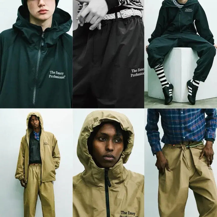 [BUNJANG] ENNOY 2025 SHAKATECH CPN Hoodie Black XXL / 엔노이 ENNOY 2025 샤카 TECH CPN 후디 블랙 XXL