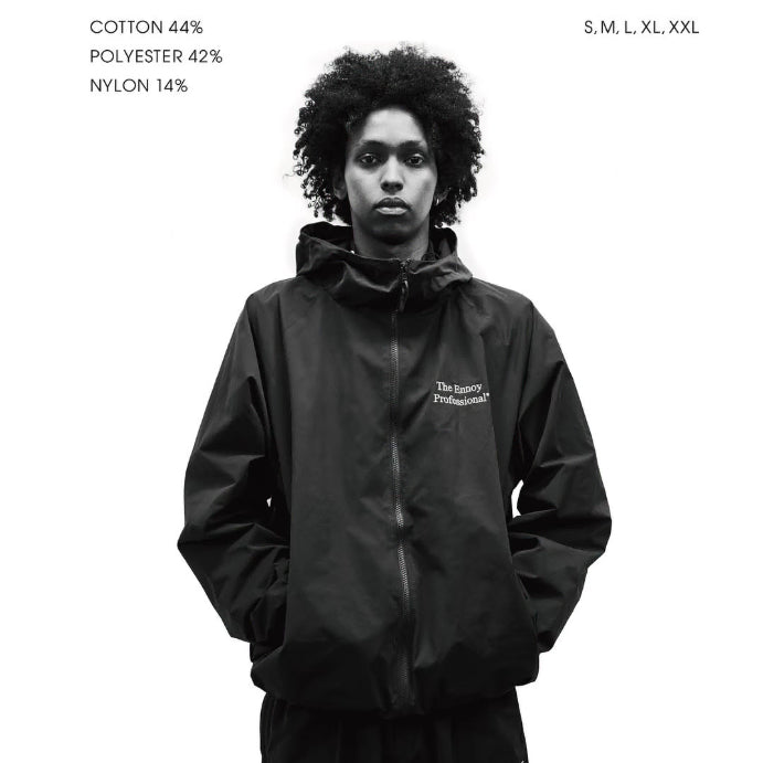 [BUNJANG] ENNOY 2025 SHAKATECH CPN Hoodie Black XXL / 엔노이 ENNOY 2025 샤카 TECH CPN 후디 블랙 XXL
