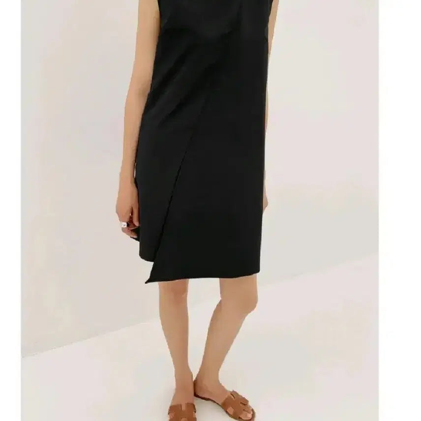 [BUNJANG] 45th Street Mini Dress - Black / 45번가 오린 미니 원피스 - 블랙