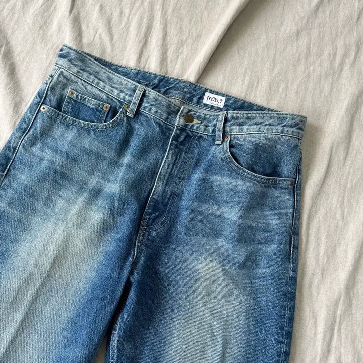 [BUNJANG] Mod9 Mod6 Sand Washing Denim Pants 33 / 모드나인 mod6 샌드워싱 데님팬츠 33