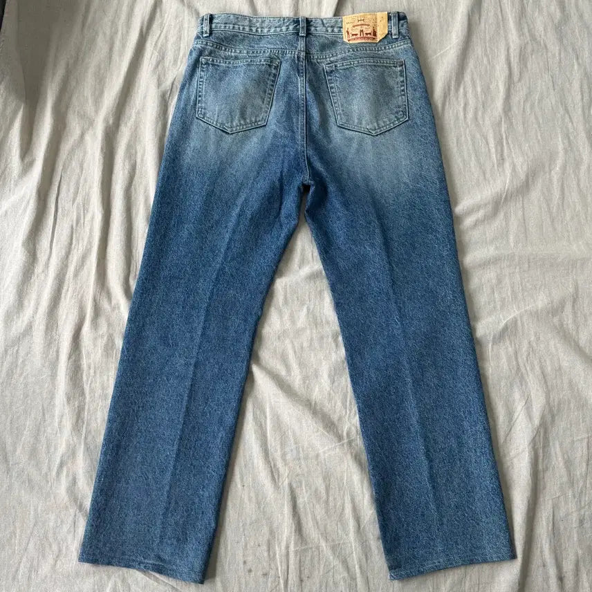 [BUNJANG] Mod9 Mod6 Sand Washing Denim Pants 33 / 모드나인 mod6 샌드워싱 데님팬츠 33