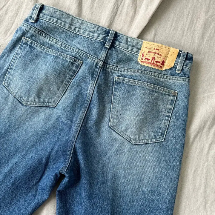 [BUNJANG] Mod9 Mod6 Sand Washing Denim Pants 33 / 모드나인 mod6 샌드워싱 데님팬츠 33