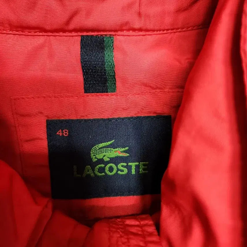 [BUNJANG] Lacoste Red Jacket / 라코스테점퍼