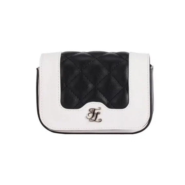 [BUNJANG] Belt Bag Black/White / 벨트백 블랙/화이트