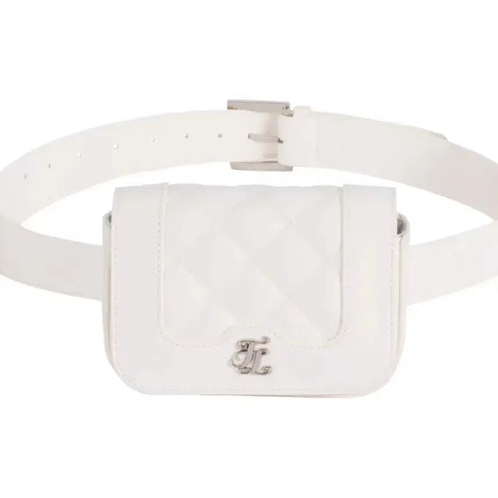 [BUNJANG] Belt Bag Black/White / 벨트백 블랙/화이트