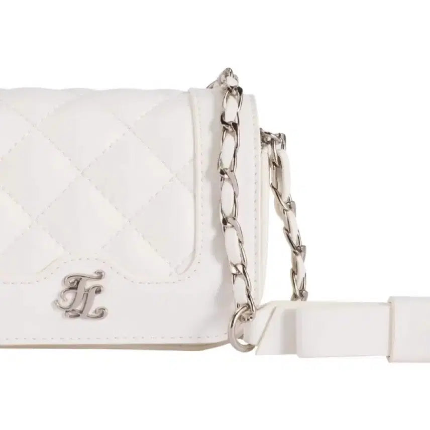 [BUNJANG] Belt Bag Black/White / 벨트백 블랙/화이트