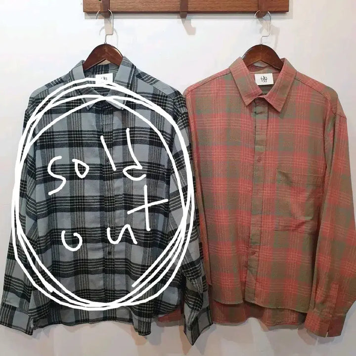 [BUNJANG] Oversized Fit Checkered Shirt / 고퀄 내수 오버핏 체크 셔츠 *남녀공용