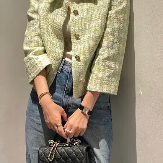 [BUNJANG] I-Ring Short Jacket / 아이링 숏자켓