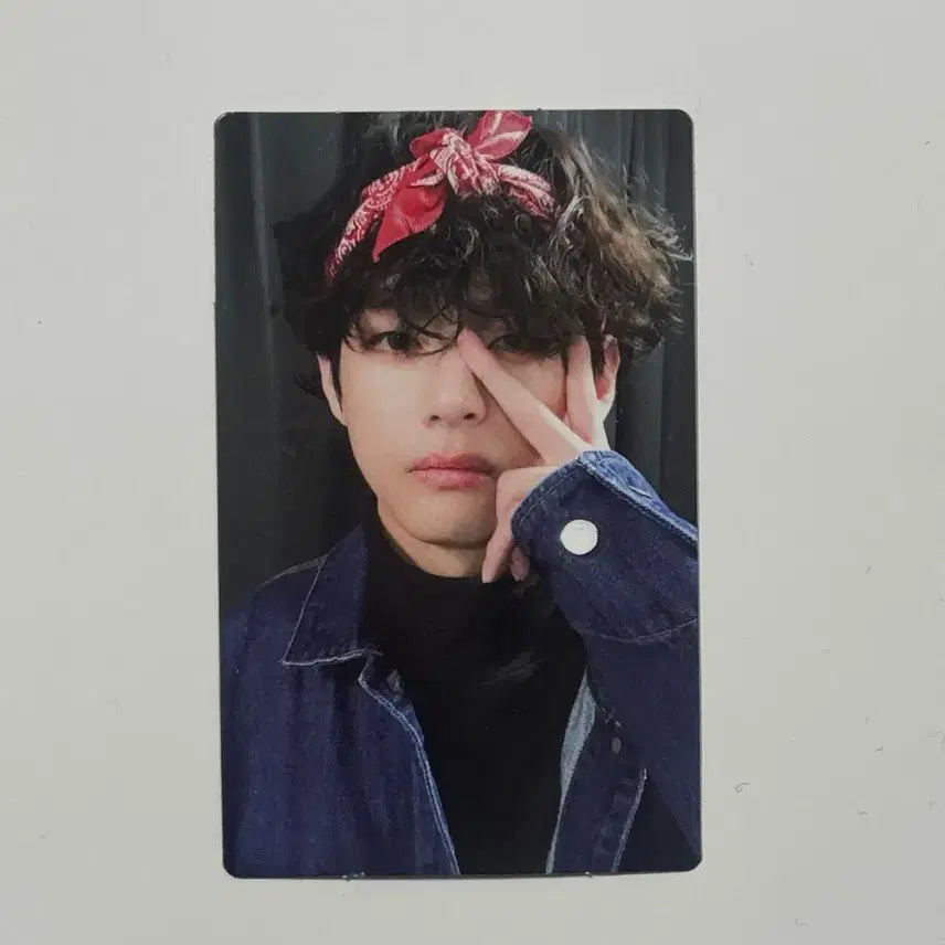 [SOLD OUT] 방탄 희귀 포카, 매직샵 일본 DVD 뷔 태형 포토카드 BTS V