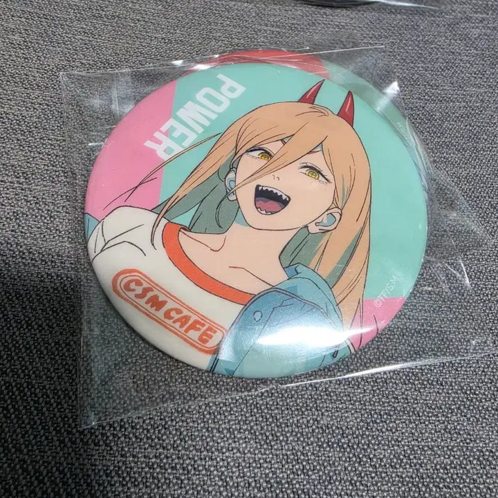[BUNJANG] Chainsaw Man Cafe Makima/Power/Aki Can Badges / 체인소맨 카페 캔뱃지_마키마/파워/아키