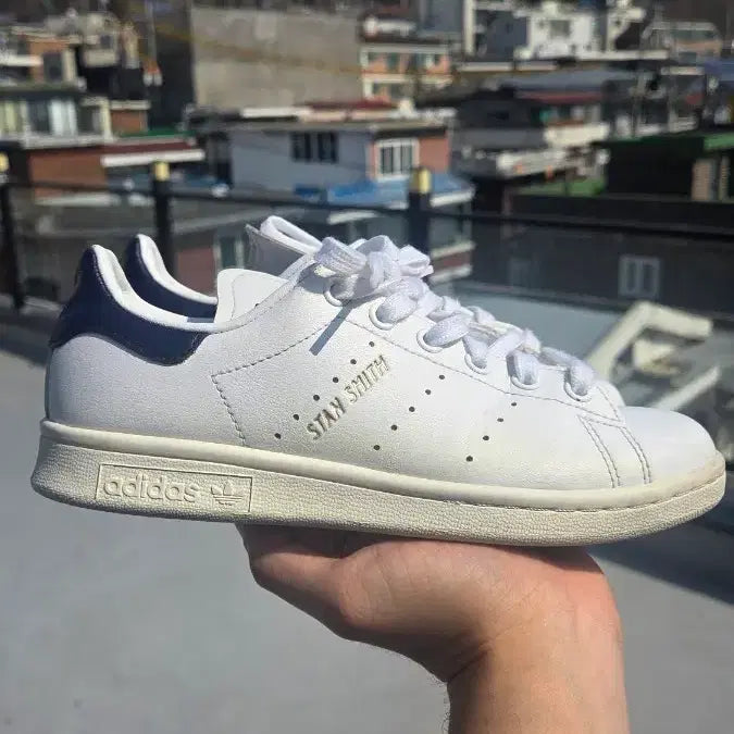 [BUNJANG] Adidas Stan Smith White Sneakers / 아디다스 스탠스미스 화이트 220