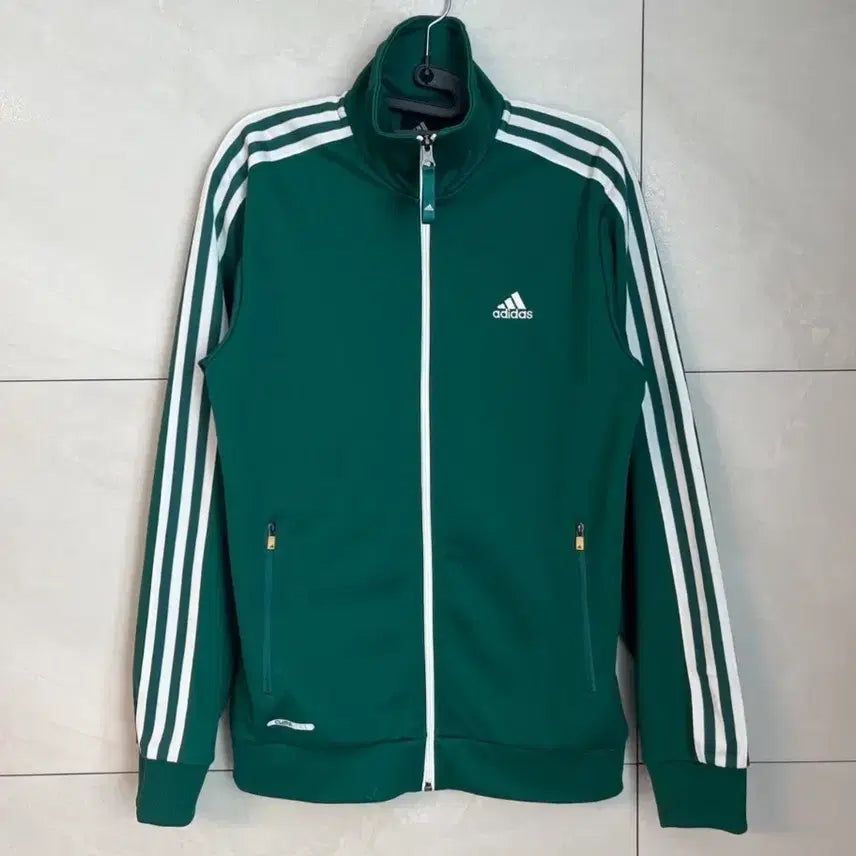 [BUNJANG] Adidas Vintage Jersey Green [Size 95] / 아디다스 삼선 빈티지 져지 그린 [95]