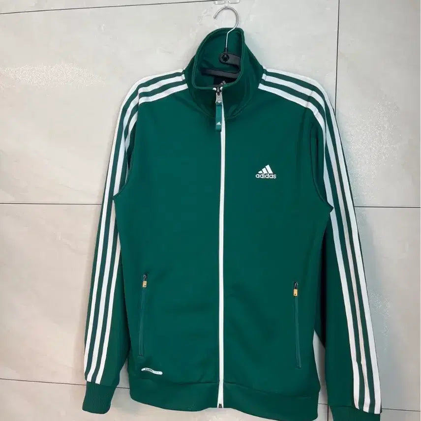 [BUNJANG] Adidas Vintage Jersey Green [Size 95] / 아디다스 삼선 빈티지 져지 그린 [95]
