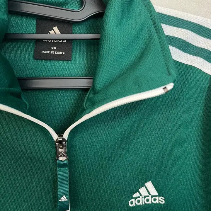 [BUNJANG] Adidas Vintage Jersey Green [Size 95] / 아디다스 삼선 빈티지 져지 그린 [95]