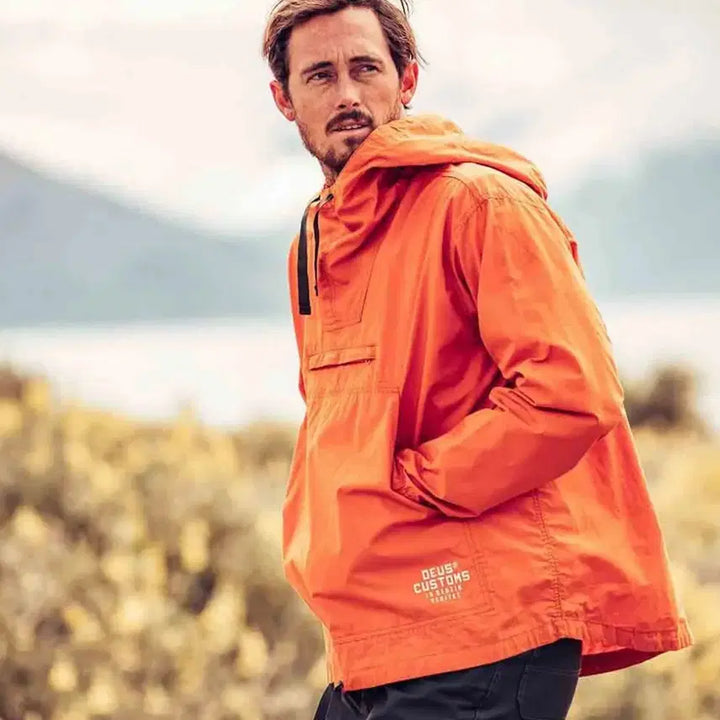 [BUNJANG] Deus Ex Machina Decade Packable Anorak (L Size) / 데우스 엑스 마키나 데카드 패커블 아노락 오버핏 L사이즈