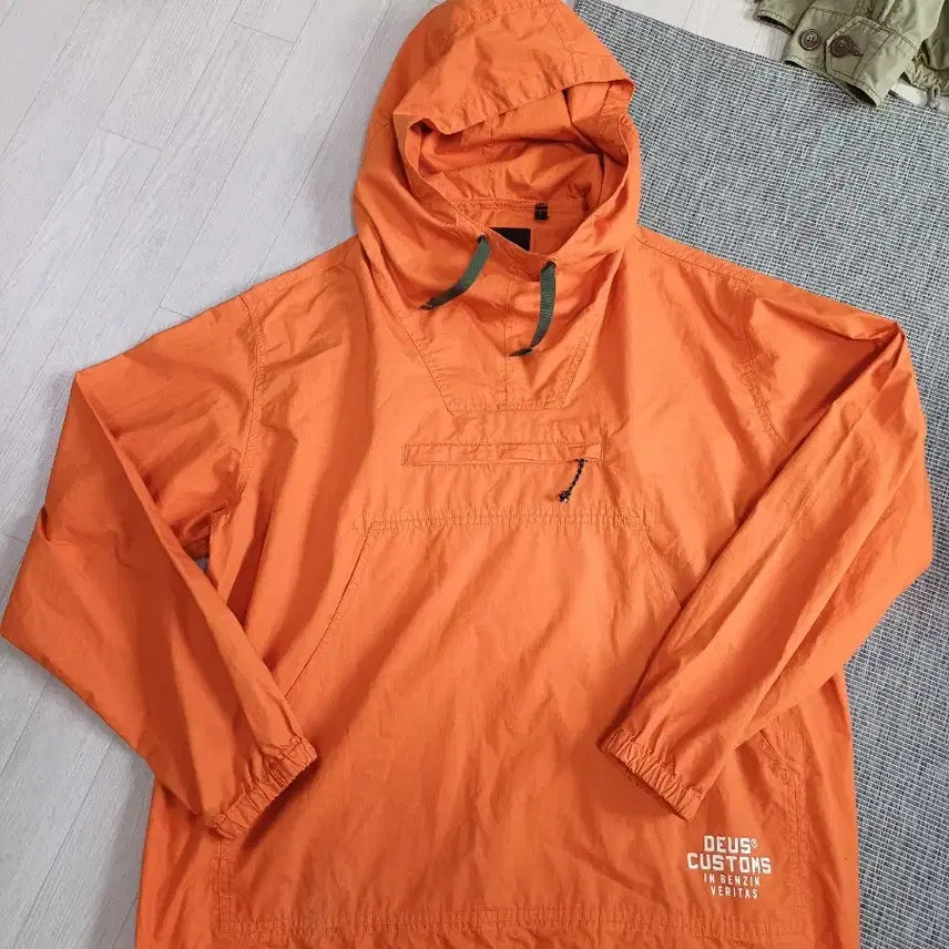 [BUNJANG] Deus Ex Machina Decade Packable Anorak (L Size) / 데우스 엑스 마키나 데카드 패커블 아노락 오버핏 L사이즈