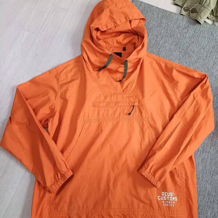 [BUNJANG] Deus Ex Machina Decade Packable Anorak (L Size) / 데우스 엑스 마키나 데카드 패커블 아노락 오버핏 L사이즈