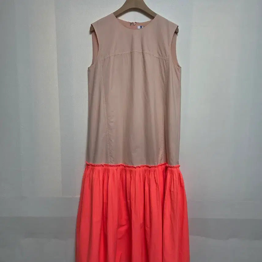 [BUNJANG] SJYP Oversized Cotton Sleeves Dress Light Pink (XS) / SJYP 면 박시핏 슬리브스 원피스 라이트핑크(XS)