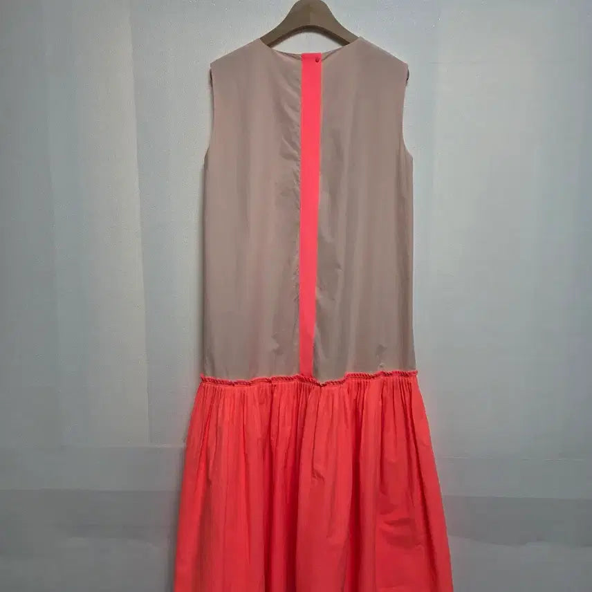 [BUNJANG] SJYP Oversized Cotton Sleeves Dress Light Pink (XS) / SJYP 면 박시핏 슬리브스 원피스 라이트핑크(XS)
