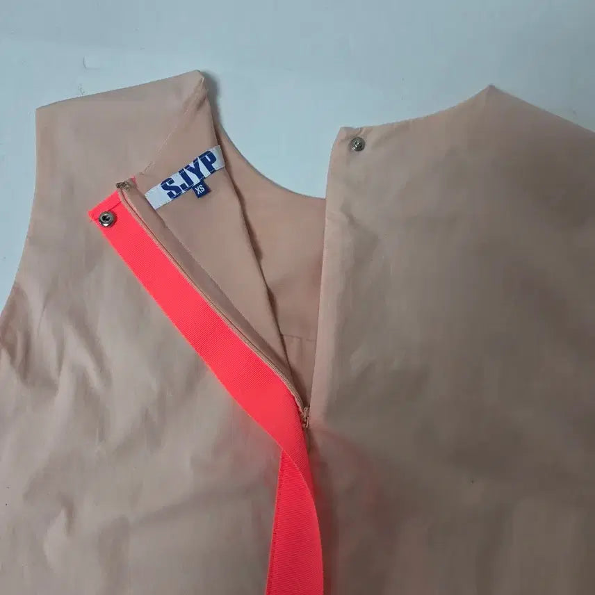 [BUNJANG] SJYP Oversized Cotton Sleeves Dress Light Pink (XS) / SJYP 면 박시핏 슬리브스 원피스 라이트핑크(XS)
