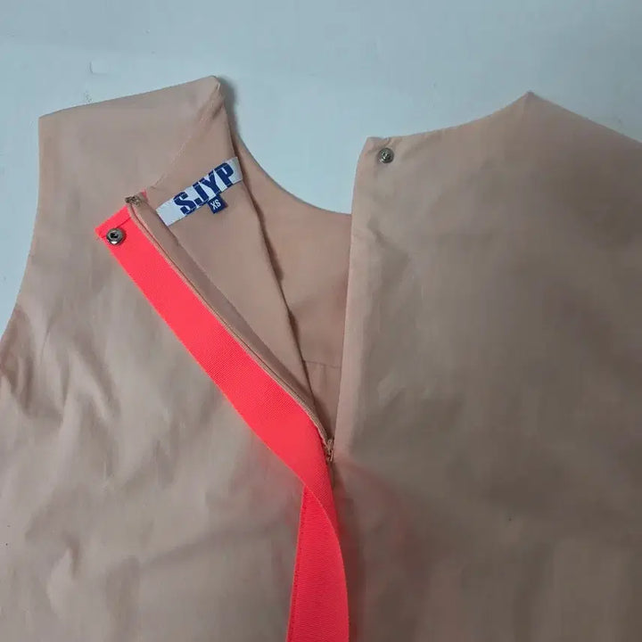 [BUNJANG] SJYP Oversized Cotton Sleeves Dress Light Pink (XS) / SJYP 면 박시핏 슬리브스 원피스 라이트핑크(XS)