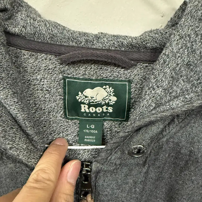[BUNJANG] Roots Canada Hoodie Zip-up / Roots 루츠 캐나다 후드집업