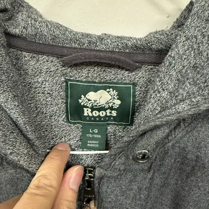 [BUNJANG] Roots Canada Hoodie Zip-up / Roots 루츠 캐나다 후드집업