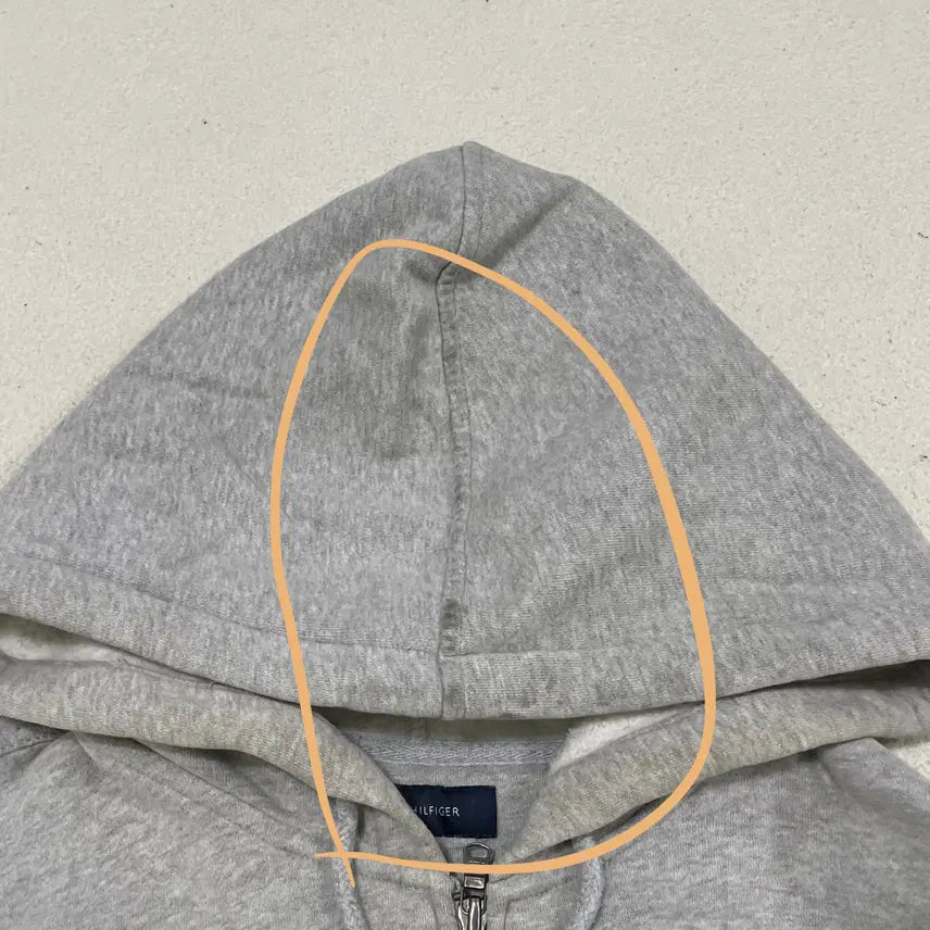 [BUNJANG] Tommy Hilfiger Big Logo Hooded Zip-up Jacket / L 타미힐피거 캐주얼 빅로고 후드집업 0323