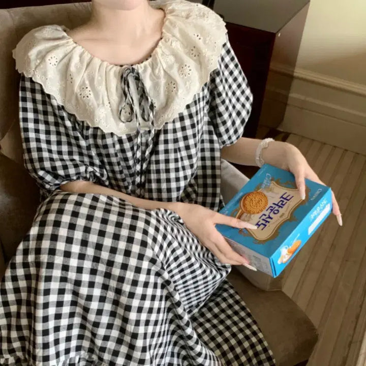[BUNJANG] Vintage Checkered Women&