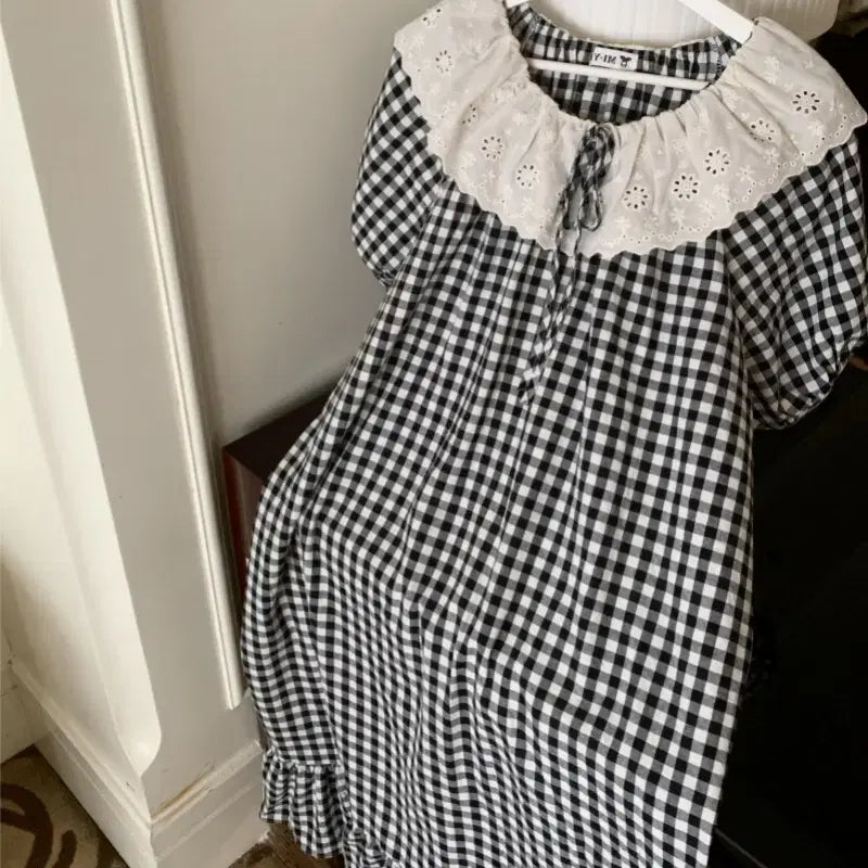 [BUNJANG] Vintage Checkered Women&