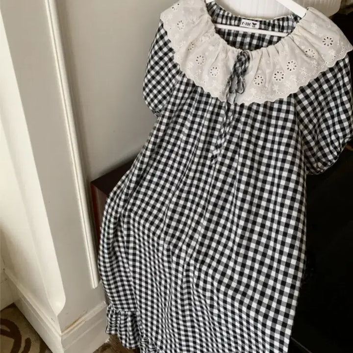 [BUNJANG] Vintage Checkered Women&