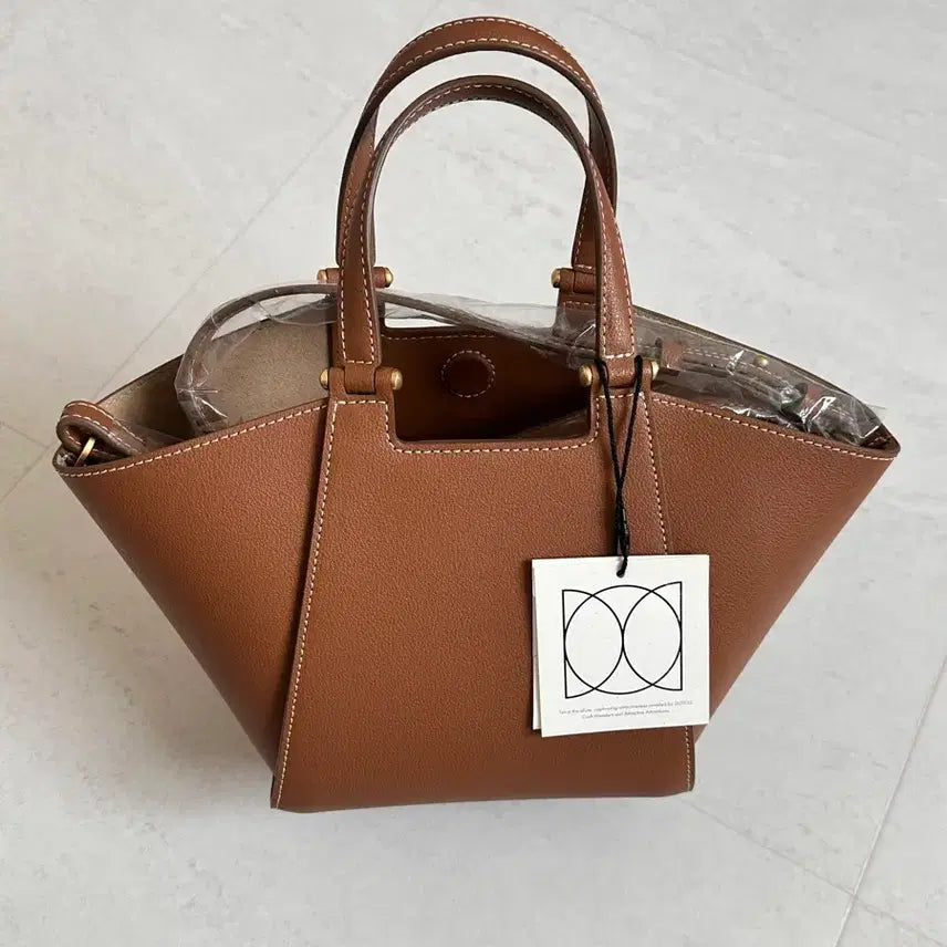 [BUNJANG] DuPuia SAC MINI EPURE Tote Bag / [새상품/사진있음] 듀푸아 SAC MINI EPURE (테라코타 카멜)