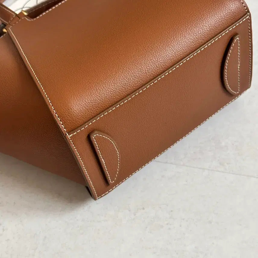 [BUNJANG] DuPuia SAC MINI EPURE Tote Bag / [새상품/사진있음] 듀푸아 SAC MINI EPURE (테라코타 카멜)