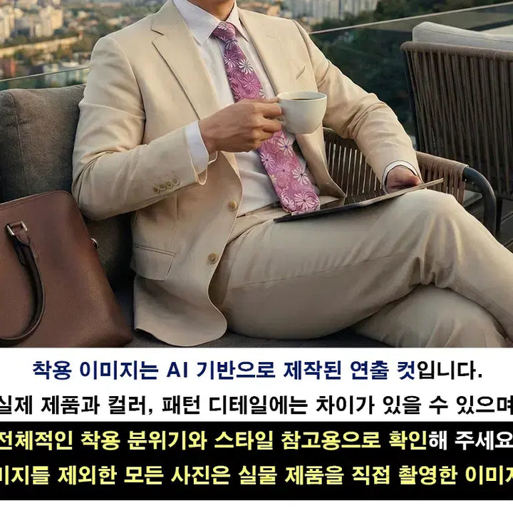 [BUNJANG] Mila Schon Silk Floral Embroidered Tie / 밀라숀 실크 핑크 플라워 자수 패턴 넥타이 9.9cm A+등급 K2362