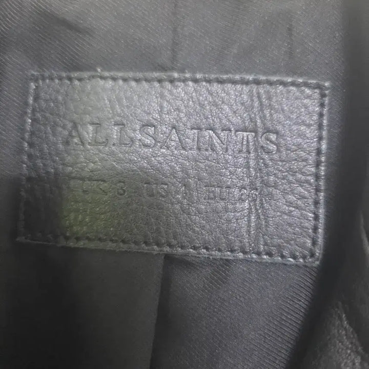 [BUNJANG] ALLSAINTS Dalby Biker Lambskin Leather Jacket / 올세인츠 ALLSAINTS 달비 바이커 블랙 양가죽 라이더 자켓 3사이즈