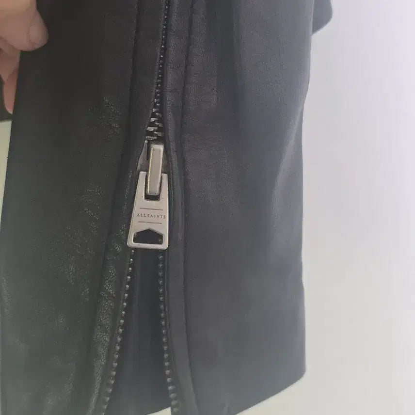 [BUNJANG] ALLSAINTS Dalby Biker Lambskin Leather Jacket / 올세인츠 ALLSAINTS 달비 바이커 블랙 양가죽 라이더 자켓 3사이즈