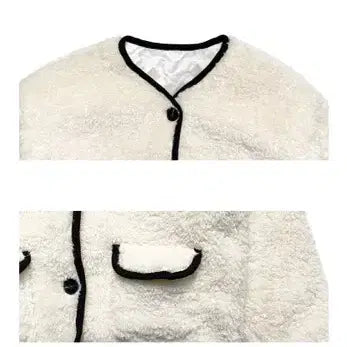 [BUNJANG] Anyone More Faux Shearling Quilted Jumper / 애니원모어 뽀그리 누빔 점퍼