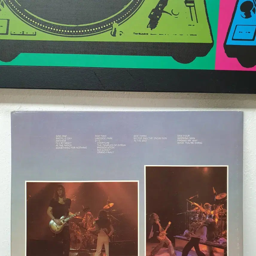 [BUNJANG] Rush Live 2 LP 1976 US Edition Vinyl Record / RUSH  라이브 2 LP 1976 미국반