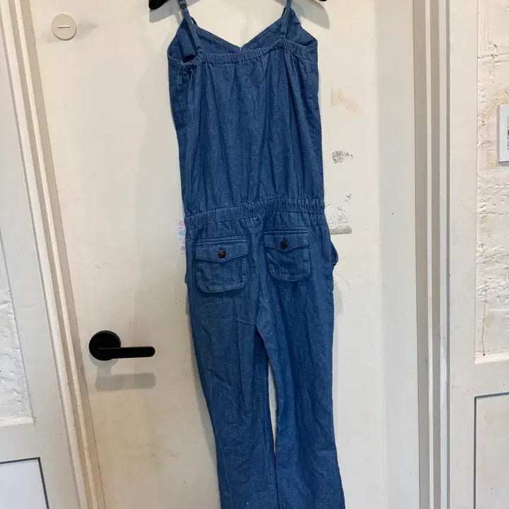 [BUNJANG] Liz Lisa Denim Jumpsuit / 리즈리사 데님 점프수트