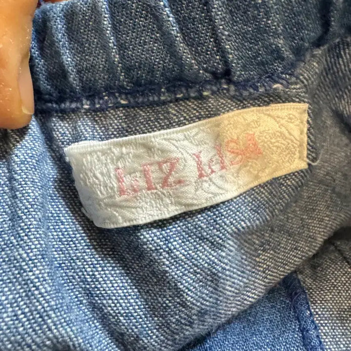 [BUNJANG] Liz Lisa Denim Jumpsuit / 리즈리사 데님 점프수트
