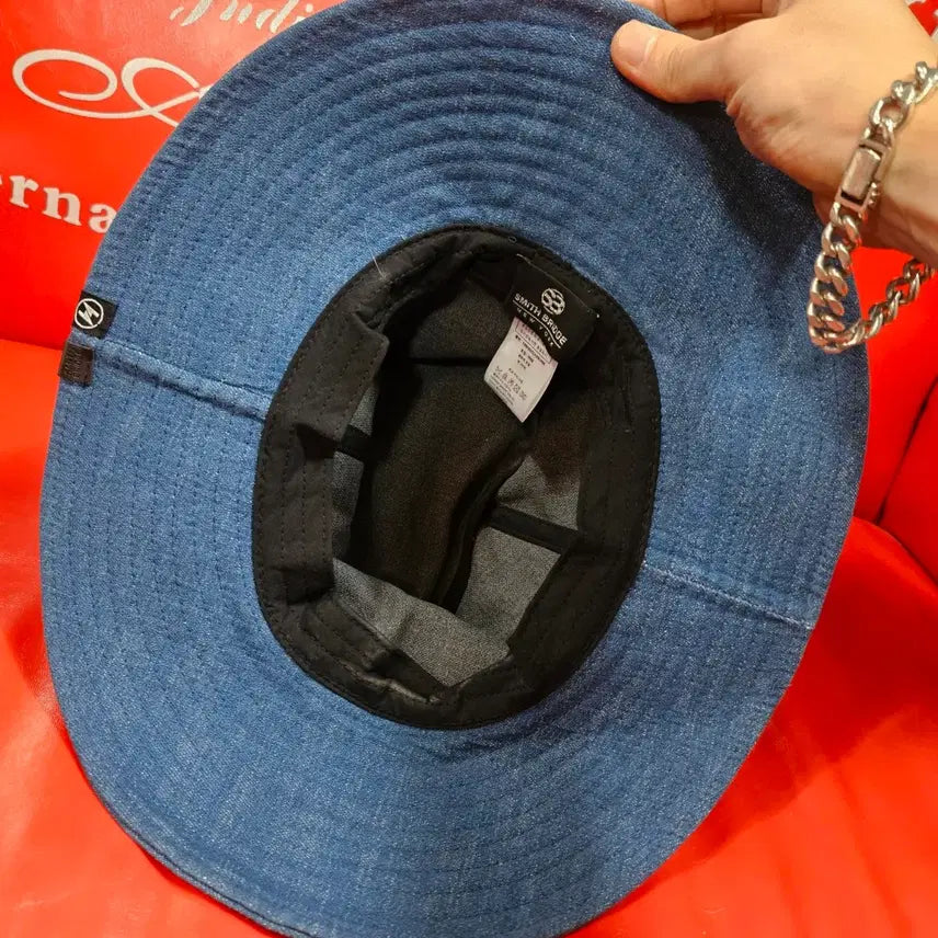 [BUNJANG] Smithbridge Denim Fedora Hat / 스미스브릿지 데님 중절모 Free