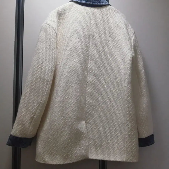 [BUNJANG] Sandro Denim Tweed Jacket - Jennie Worn / 산드로 sandro 데님 트위드자켓 제니착용